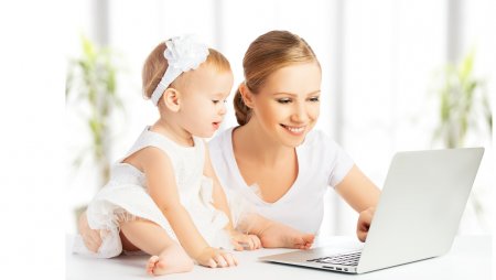 Работа в Интернете для молодых мам в декрете